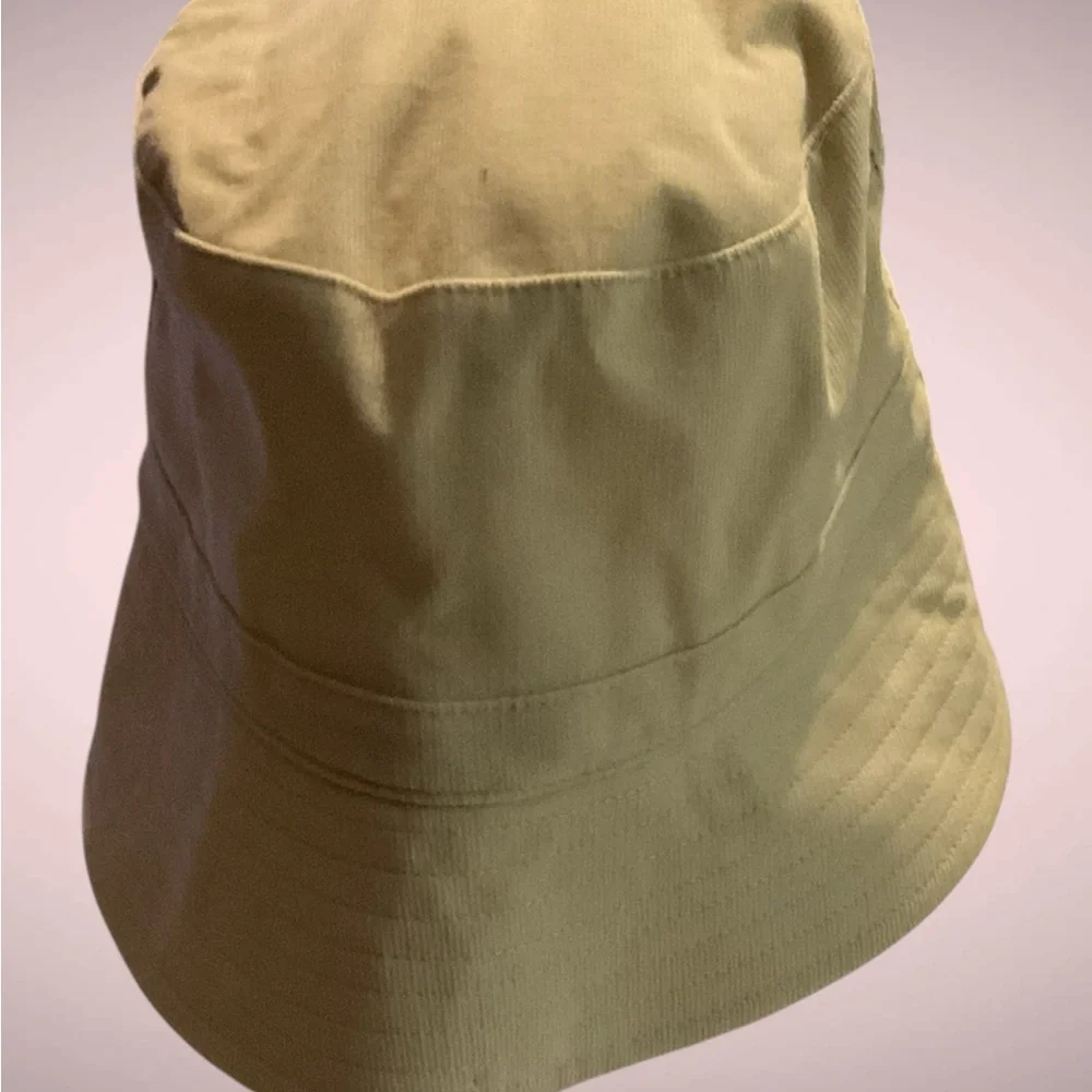 Banana Republic Soft Fine Cord Beige Bucket Hat